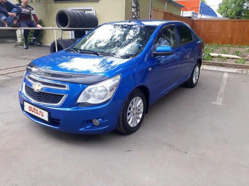 Chevrolet Cobalt 2013 голубой