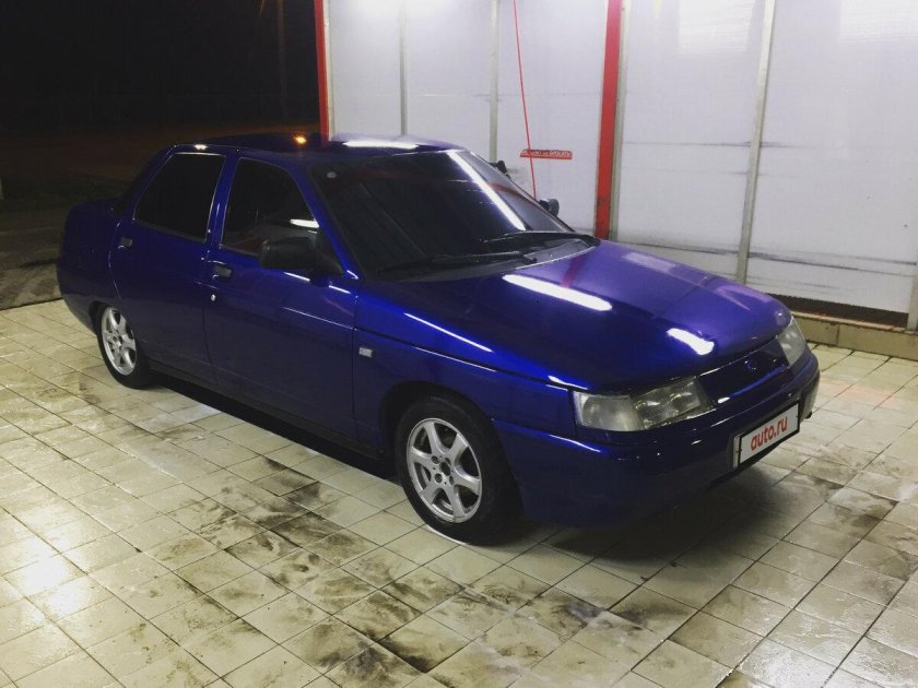 ВАЗ 2110 синяя
