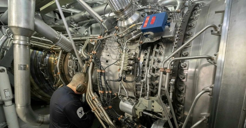 Rolls Royce Trent 60 газовая турбина