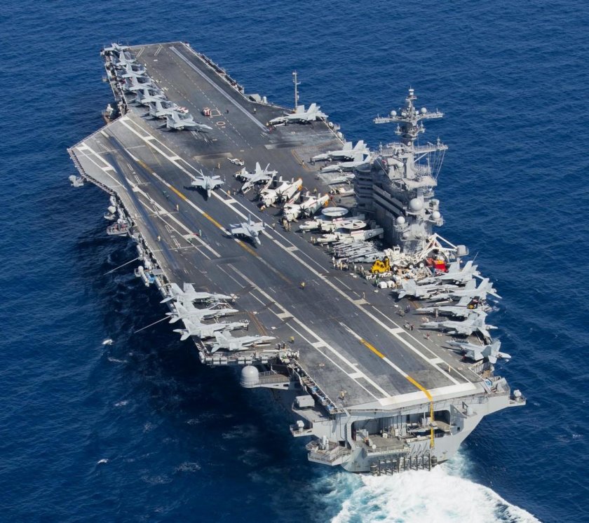 USS George h. w. Bush CVN-77