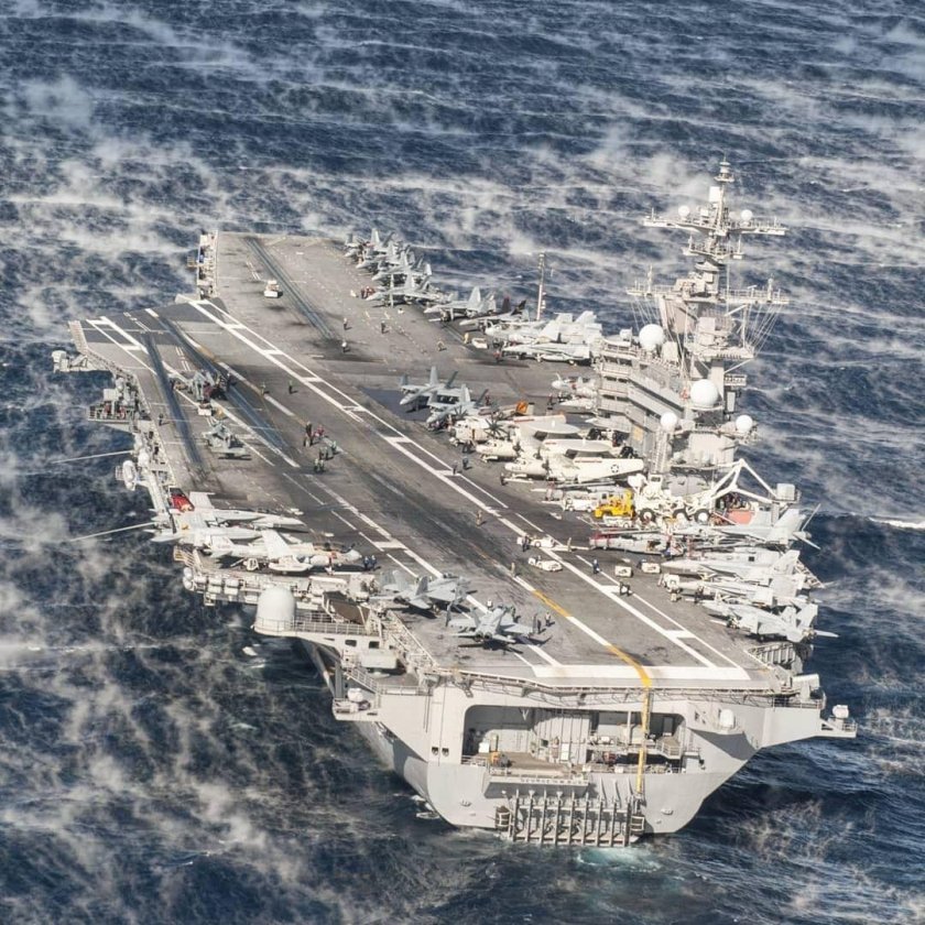 USS George h. w. Bush CVN-77