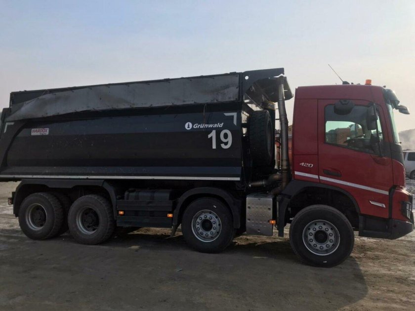 Вольво самосвал 8х4 новый