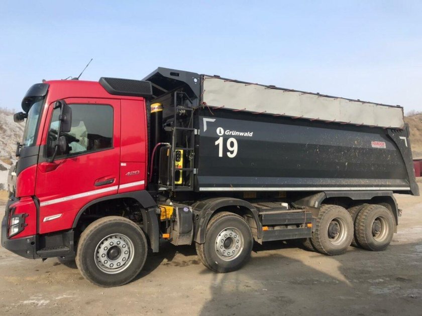 Вольво фмх 8х4 самосвал