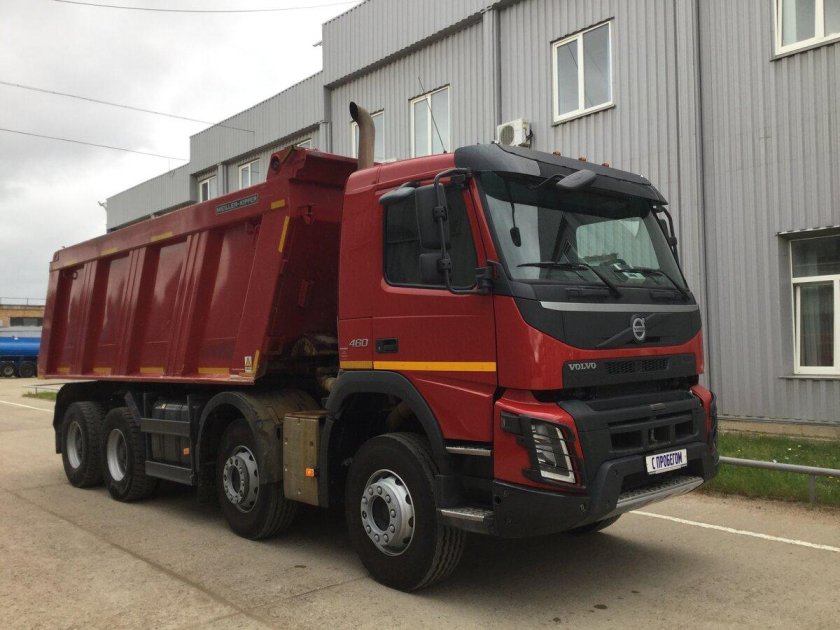 Вольво ФМХ 8х4 самосвал