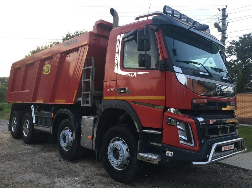 Вольво самосвал 6х4