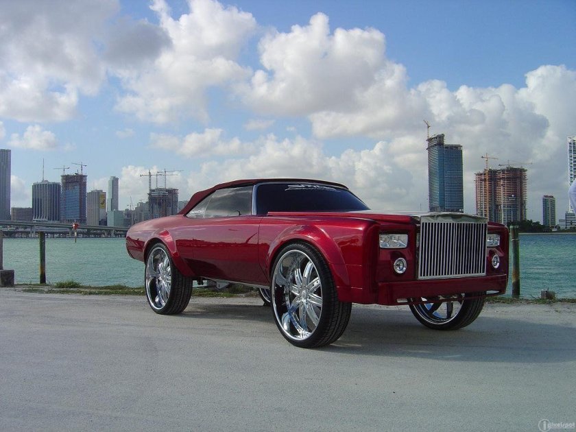 Бентли на больших колесах