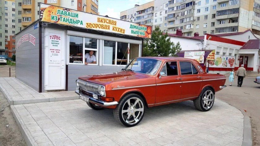 ГАЗ 24 donk