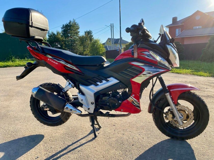 Шторм индиго кросс 125сс