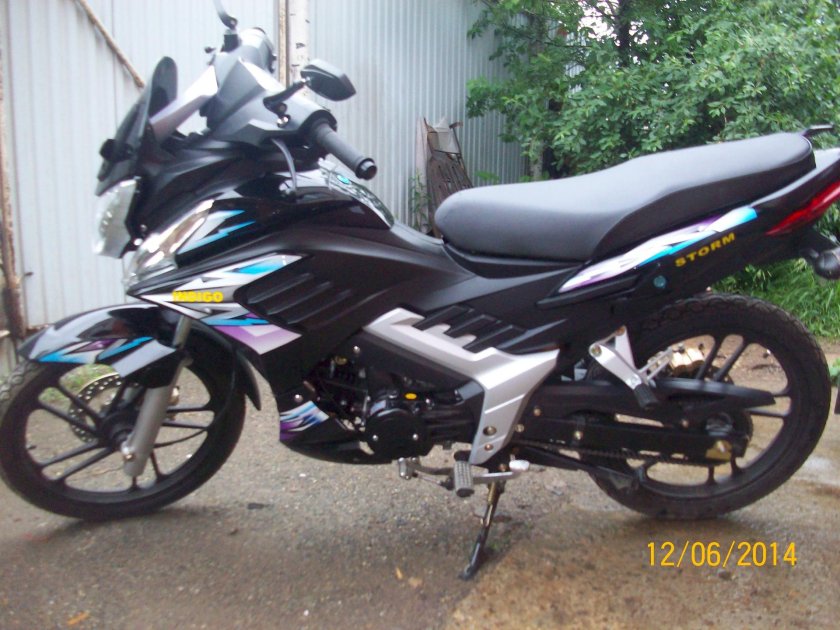 Мопед индиго шторм 125