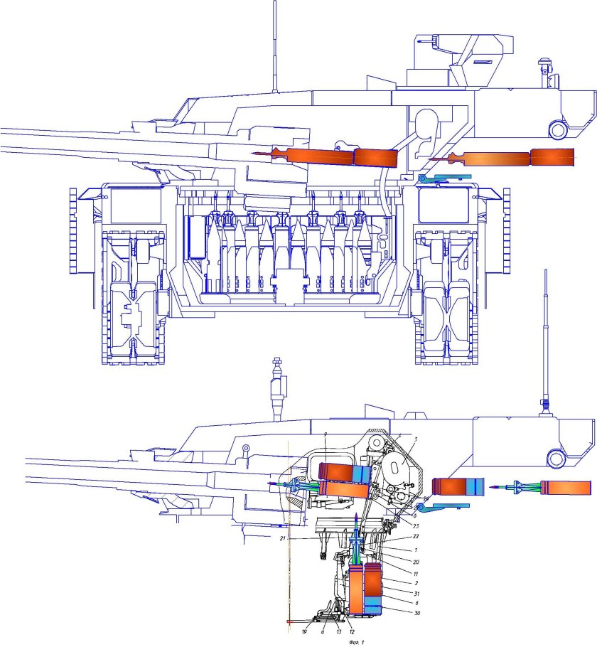 Автомат заряжания танка т-72