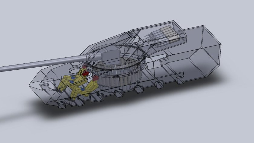 Автомат заряжания т-14 Армата