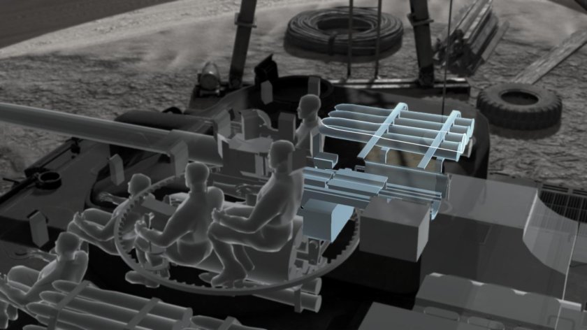 Автомат заряжания т-72