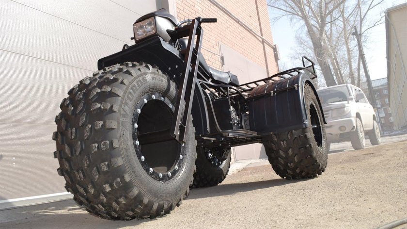 Трицикл Васюган 3х3 амфибия