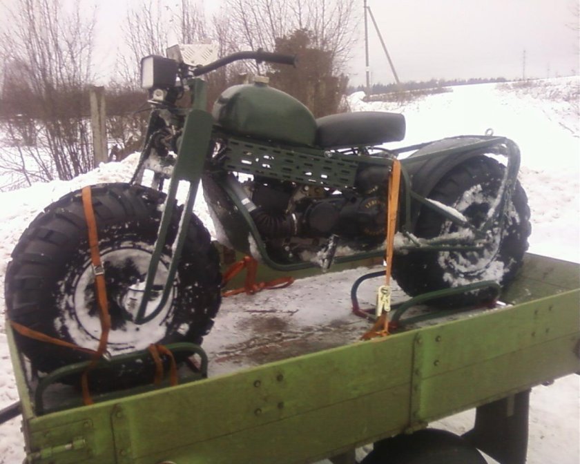 Мотовездеход Васюган 3х3
