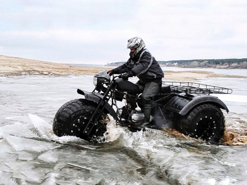 Мотовездеход ЗИД Бархан