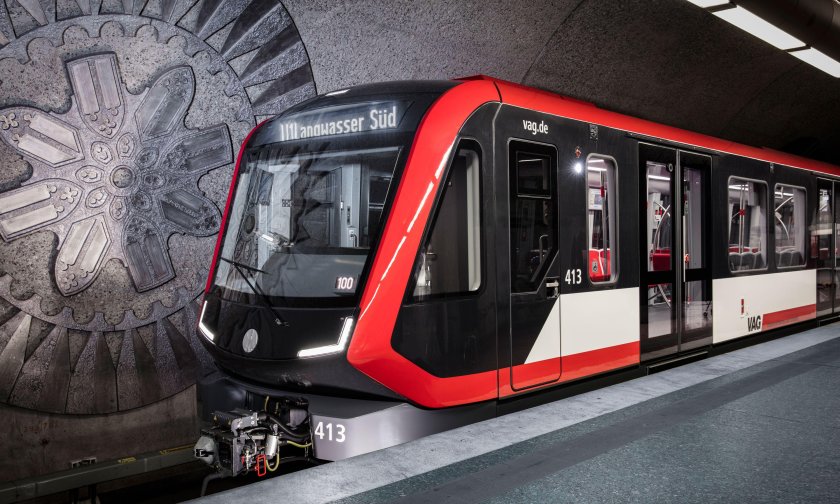 Siemens g1 метро Нюрнберга