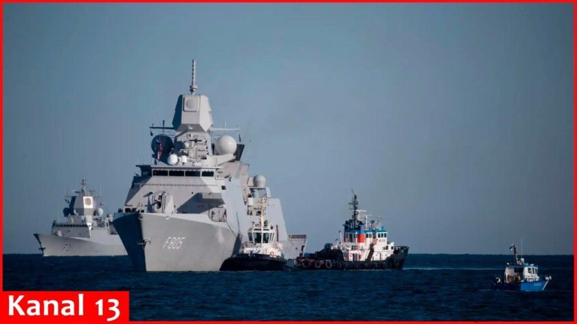 Корабль НАТО преградил путь фрегату РФ на Балтике