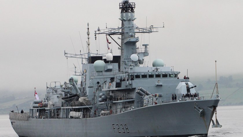 Британский противолодочный корабль hms portland