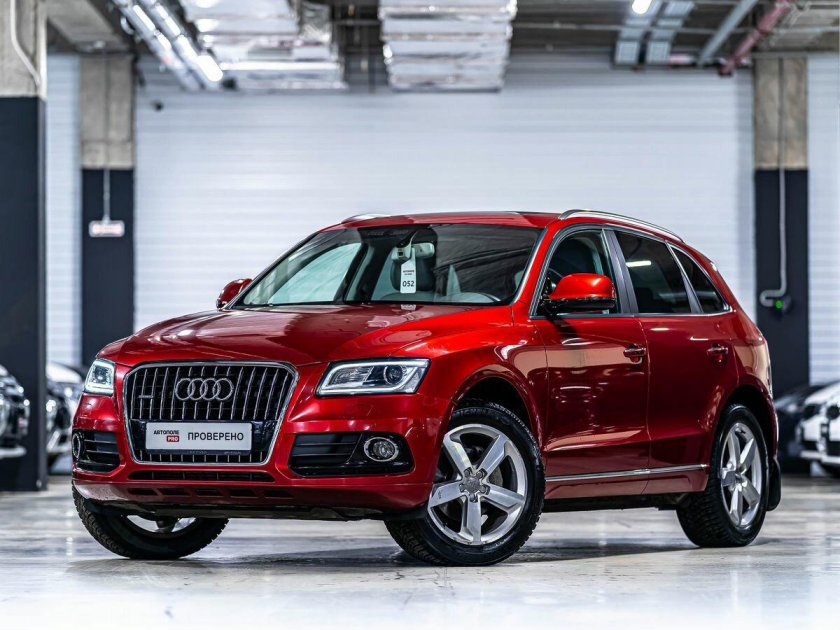 Ауди ку 5 красная