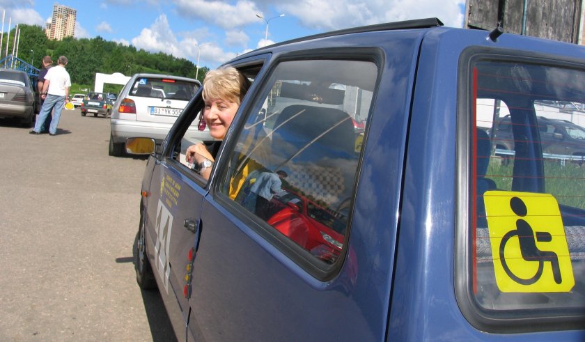 Инвалид за рулем
