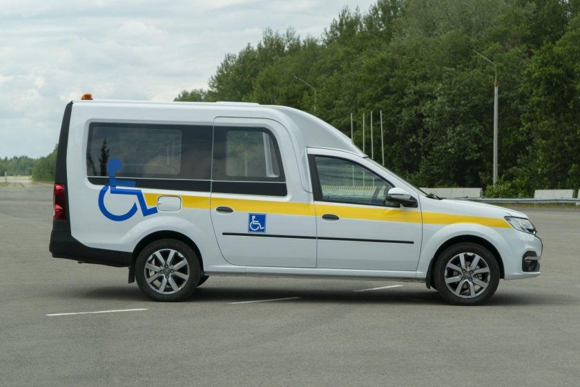 Лада ларгус инвалидный
