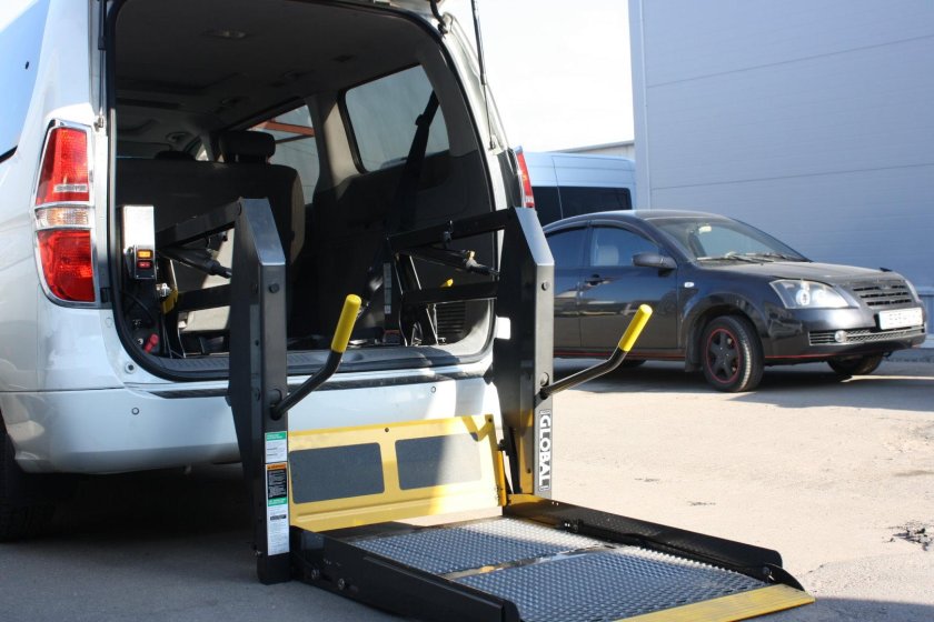 Аппарель для инвалидов в Газель