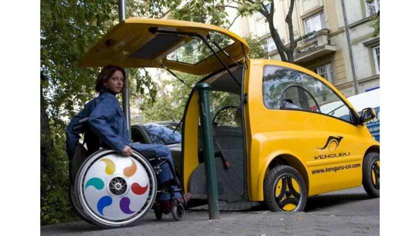 Kenguru электромобиль