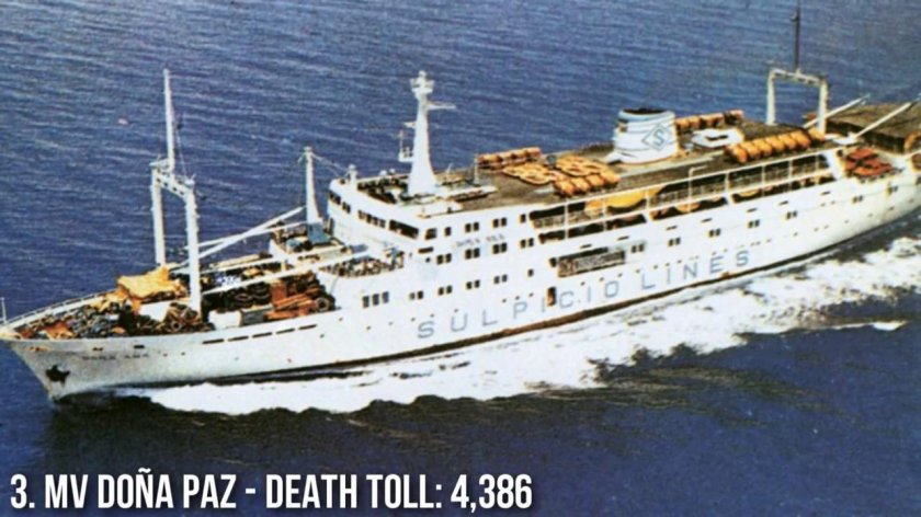 Филиппинский паром донья пас 1987 столкновение