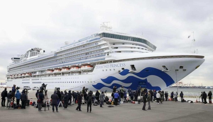 Диамонд принцесс круизный лайнер