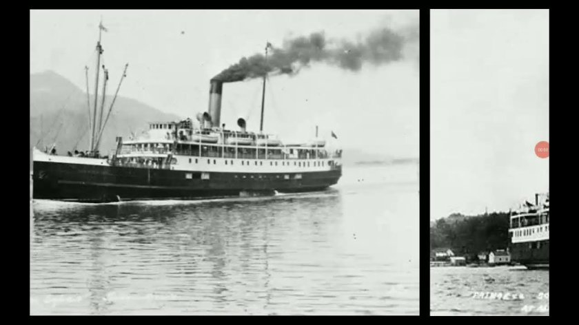 Грузовой пароход 20 века