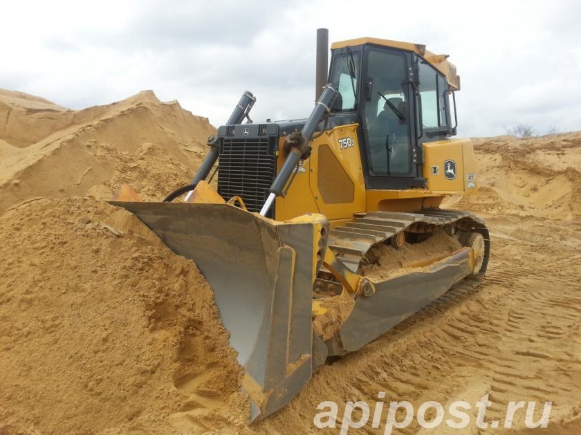 Бульдозер 750j John Deere