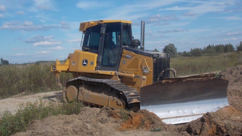 Бульдозер 750j John Deere