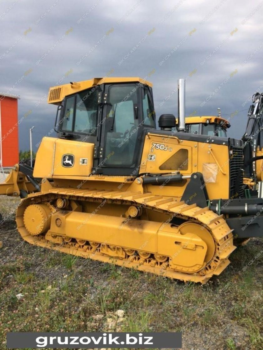 Бульдозер john deere 750j-ii