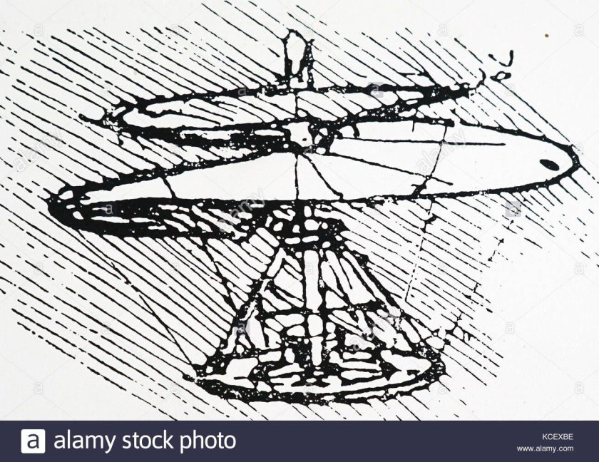 Геликоптер Леонардо да Винчи