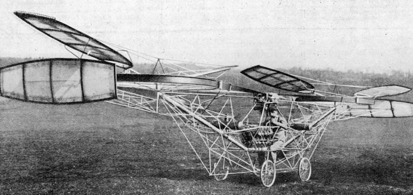 Поль корню вертолет 1907