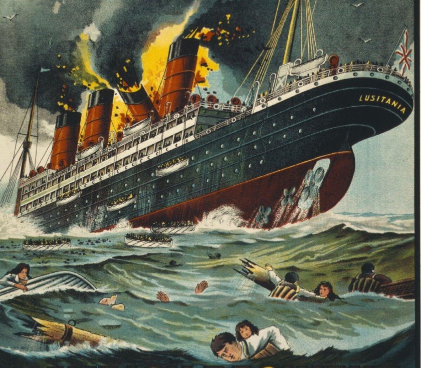 Лузитания корабль