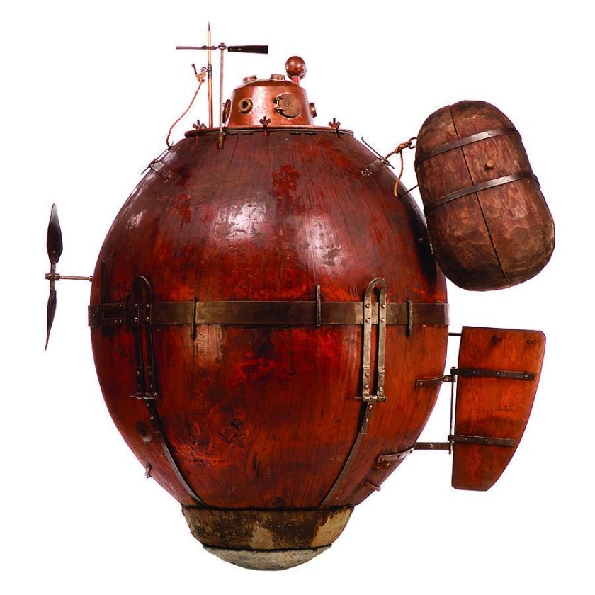 Боевая подводная лодка — Дэвид Бушнелл