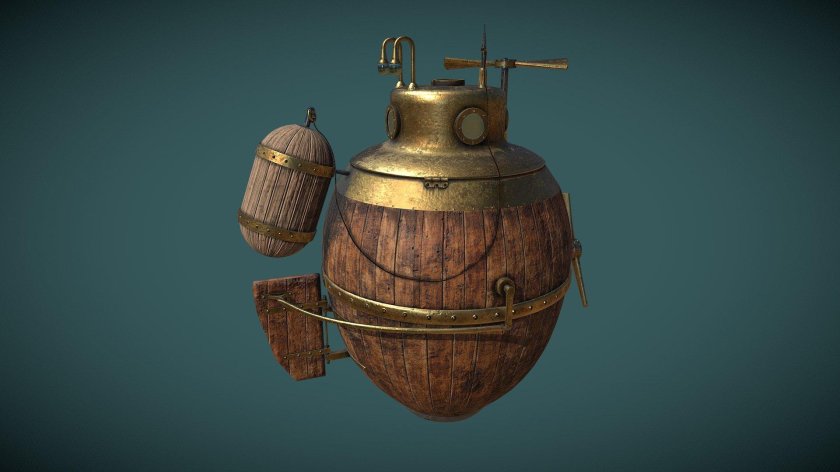 Подводная лодка черепаха 1776