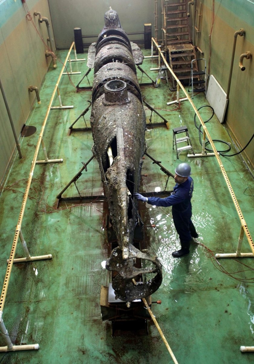 Подводная лодка Ханли 1864