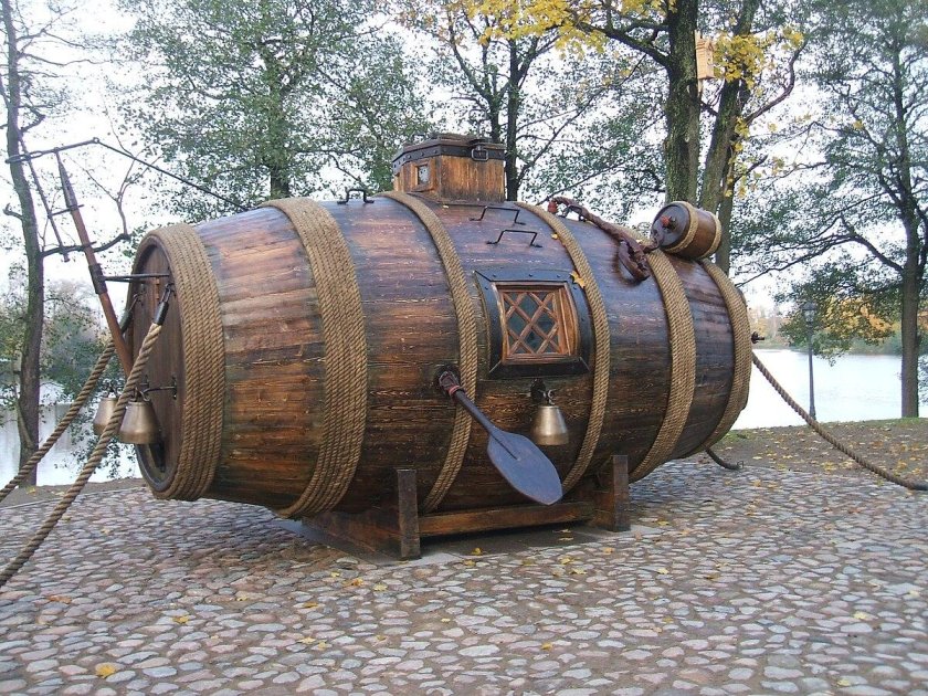 Потаенное судно Петра 1