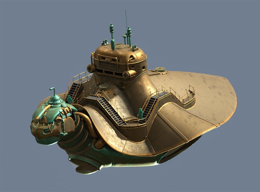 Подводная лодка «черепаха»