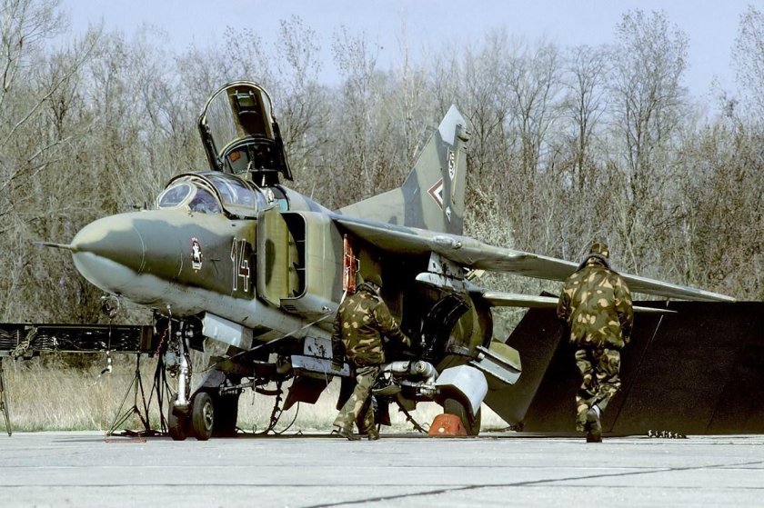 Миг 21 ВВС Польши