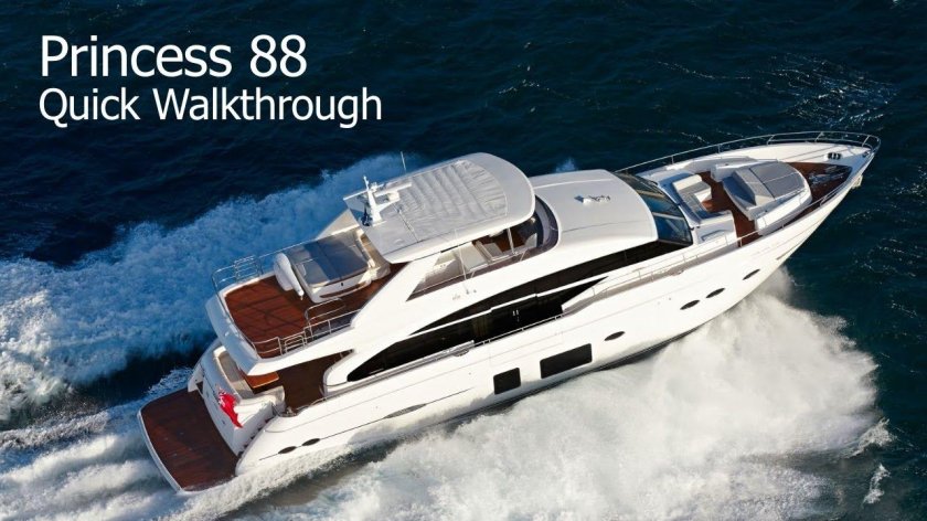 Моторная яхта принцесса