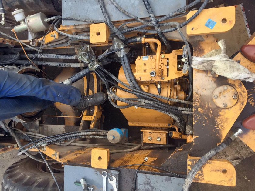 Гидрораспределитель погрузчика lg936