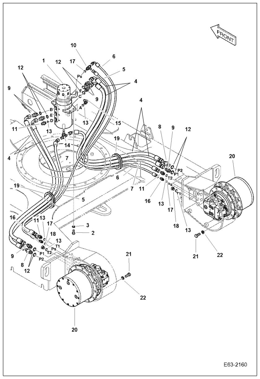 Схема гидравлики