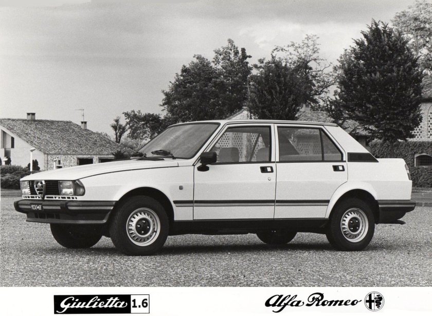 Alfa Romeo Giulietta, 1981