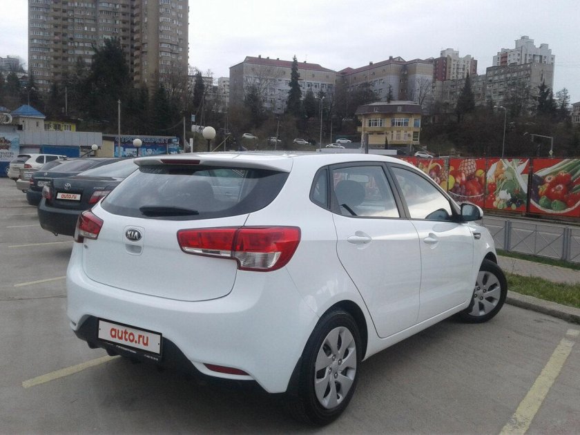 Kia Rio 3 Рестайлинг хэтчбек