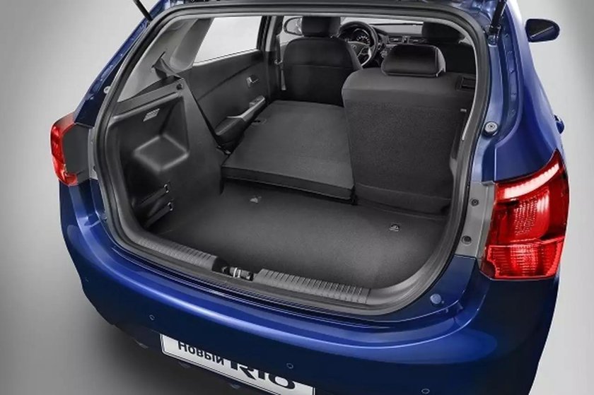 Kia Rio хэтчбек 2018 багажник