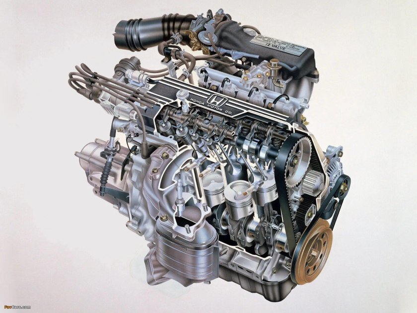 Двигатель EW Honda