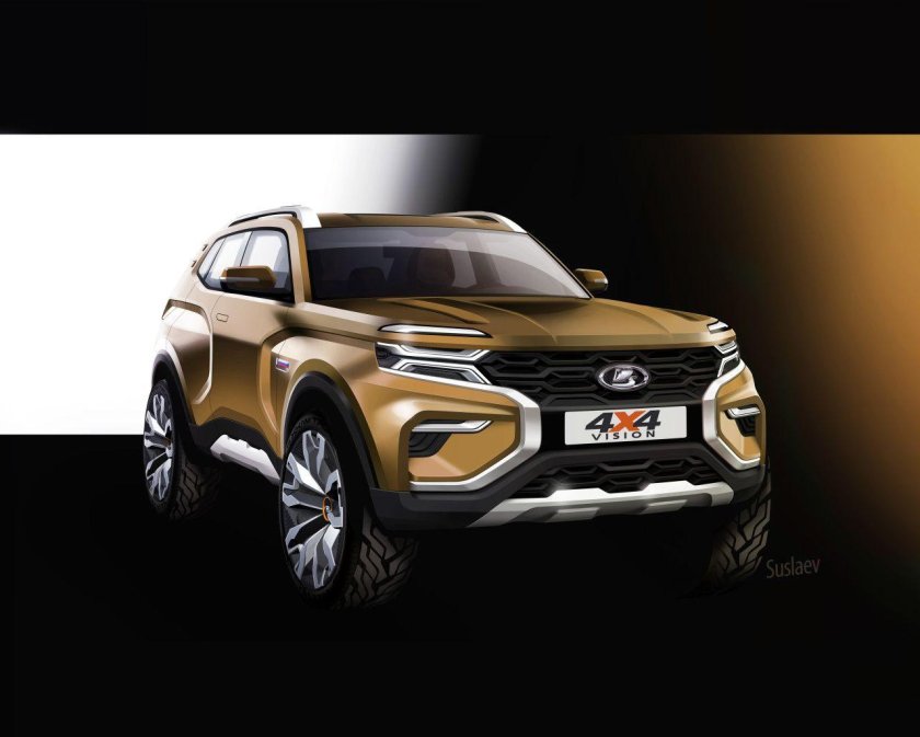 Лада Нива 2022 Vision